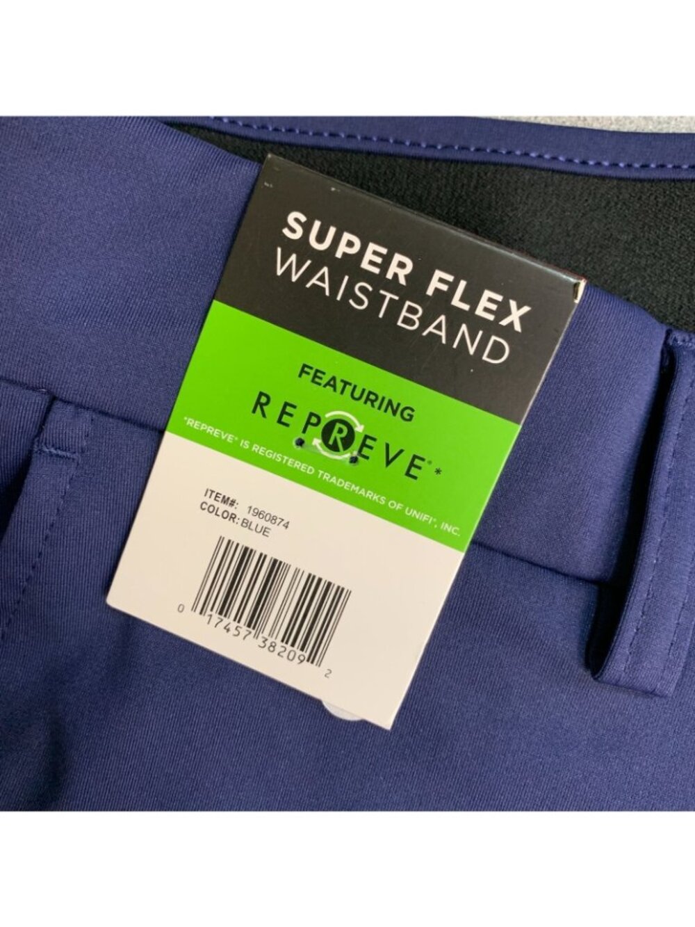 Kenneth Cole Reaction Men's Navy Dress Pants - Picture 3 of 16